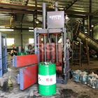 回收機油桶壓縮打包機HDPE桶液壓壓包機
