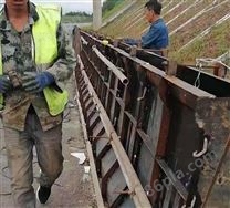 高速公路水泥预制 防撞墙铁模具