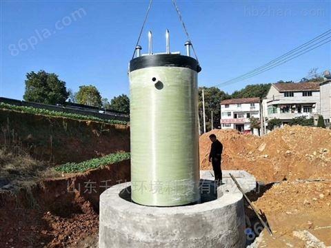 市政一体化雨水预制泵站