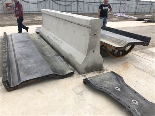 高速公路水泥预制 隔离墙钢模具