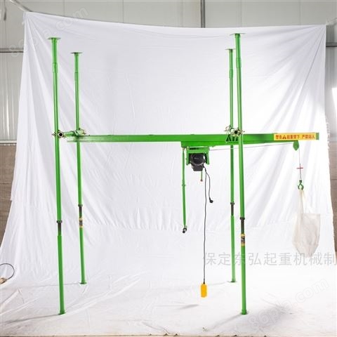 室内直滑式小吊机价格-单吊双吊小窗口吊机