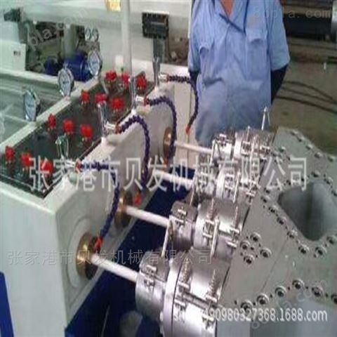 PVC一出四电工管生产设备，张家港贝发机械