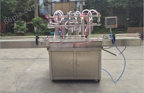 6头型全不锈钢液体灌装机--滨州*款