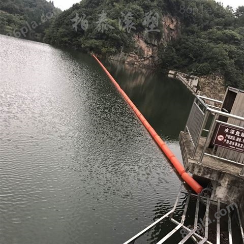 水面高度50公分拦漂排 钢丝绳串联拦截装置