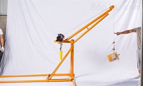 200公斤300公斤小型吊粮机价格-室外小吊机