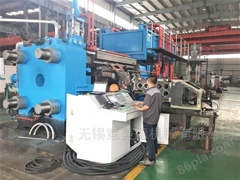 1450T铝型材挤压机生产铝板铝管等产品