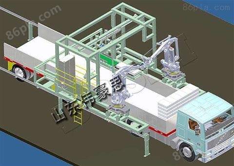 自动箱料桁架式装车机 机械手装车生产厂家