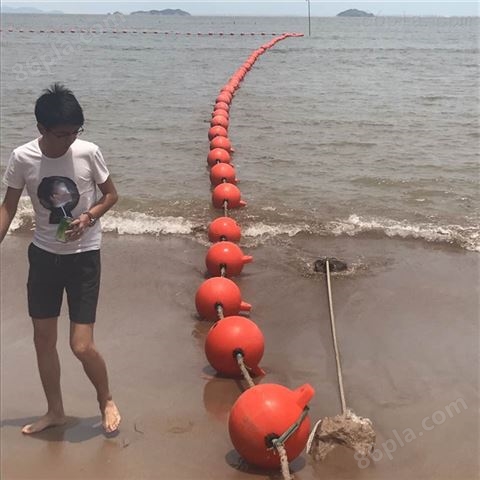 直径80厘米海上浮球滚塑塑料浮漂参数