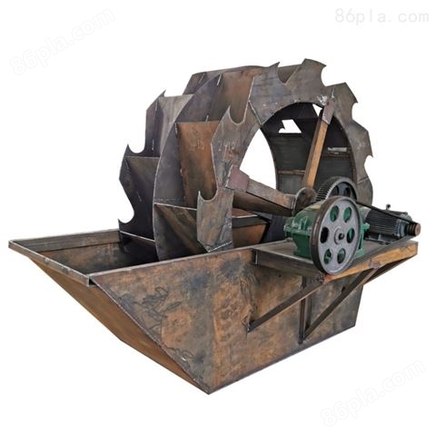 水轮洗沙机 100吨高产量循环式轮斗洗砂机